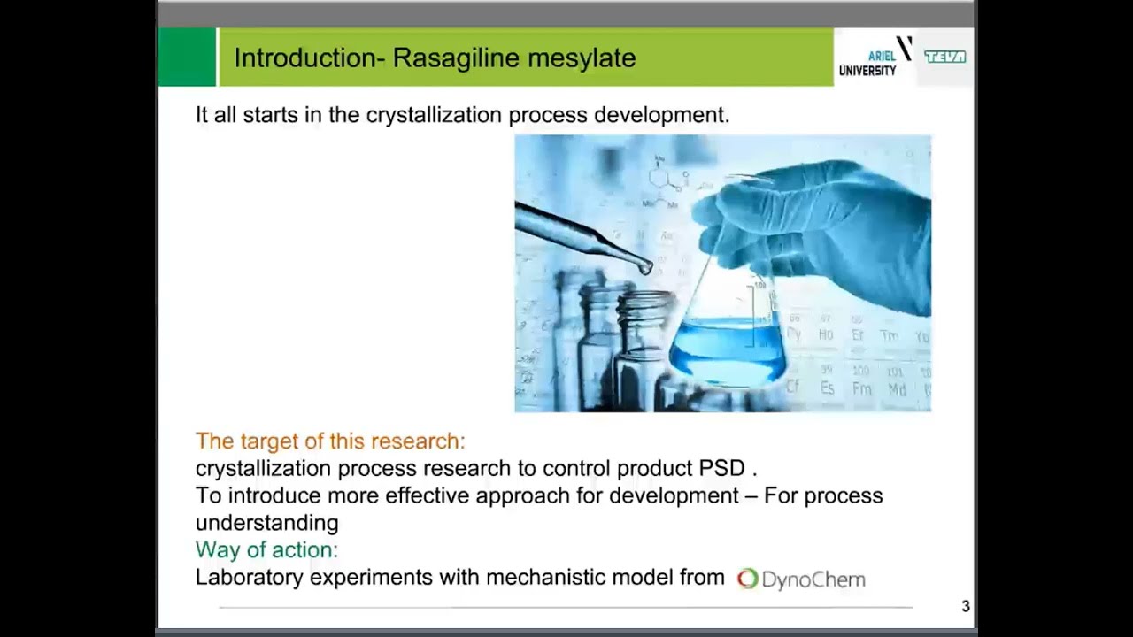 Dynochem: Orel Mizrahi, Teva, Control of Crystallization PSD using DynoChem Simulation
