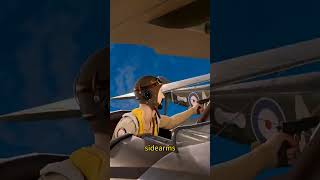 Why Pilots Used “Cages” to Catch Bullet Shells in WWII ✈️🔥#ww2 #usa #history