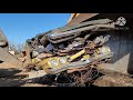 Crushing the junkyard muscle cars! 1960s and 70s Pontiac Lemans, Firebird, Ventura, Cougar + more!