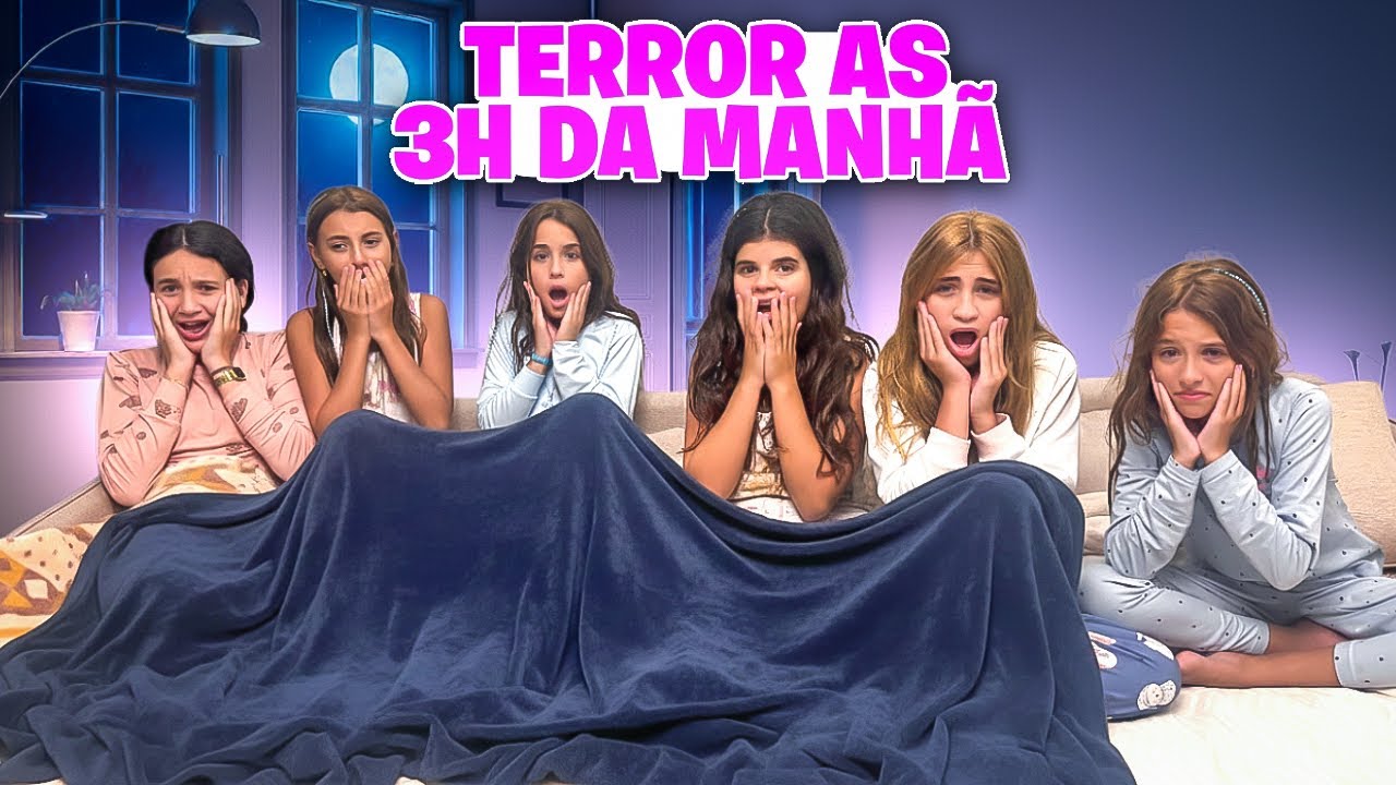 AS TRIGÊMEAS FICARAM APAVORADAS 3 DA MANHÃ 