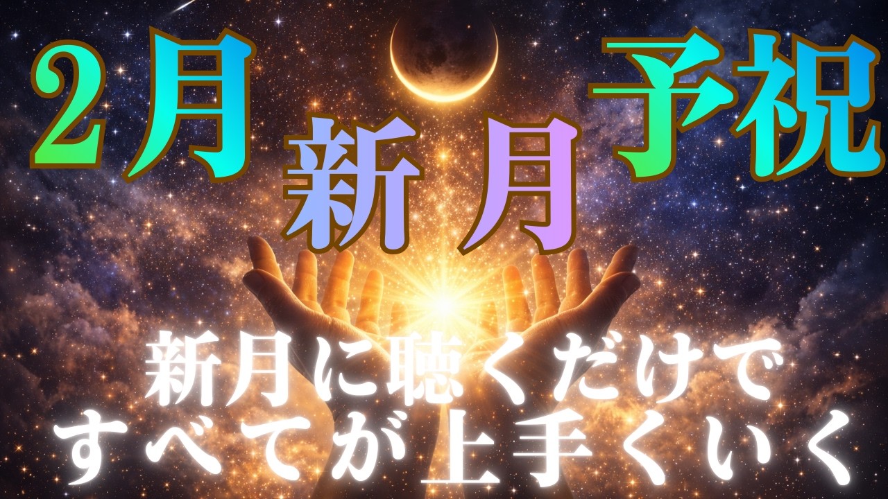 このチャンス逃さないでください。予祝した人に強力な幸運のエネルギーが舞い込みます。