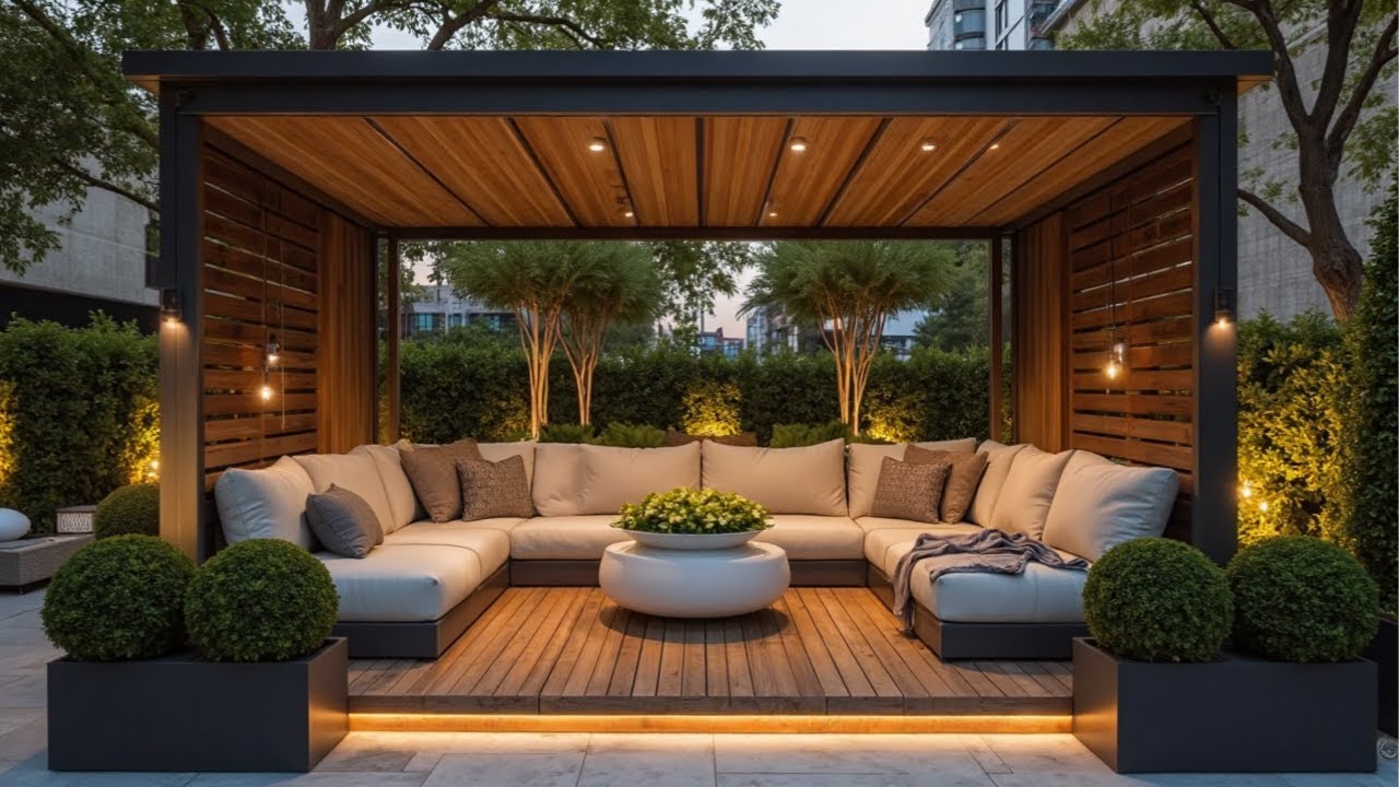 100 Latest Modern Backyard Pergola Design Ideas For 2025 | 2025 Trendy Outdoor Living Spaces