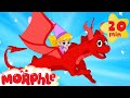 Princess and her magic pet dragon Morphle! Cartoons for Kids With Superhero Morphle + Princess Mila