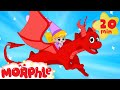 morphle tv magic colors morphle the paint brush colors the world learn color video for kids