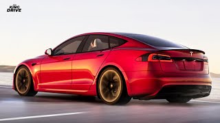 Премьера обновленной Tesla Model S 2021 - король скорости подкачался видео