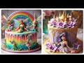 ¡Los pasteles favoritos de mi abuela! ¡80 Ideas hermosas y creativas para decorar tartas! 🤩🌈