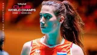 Robin De Kruijf - Beautiful and Talented Volleyball Middle Blocker | WCWC 2021