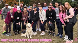 Making Strides Against Breast Cancer Tampa- Partner of Hope: Hancock Injury Attorneys