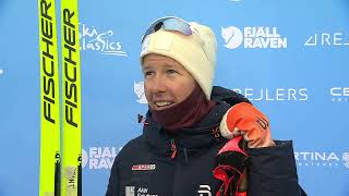 Silje Øyre Slind 3rd place Reistadløpet I Ski Classics Pro Tour 2024/2025