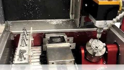 Sneak Peak video of 5th axis CNC Machine -Levil