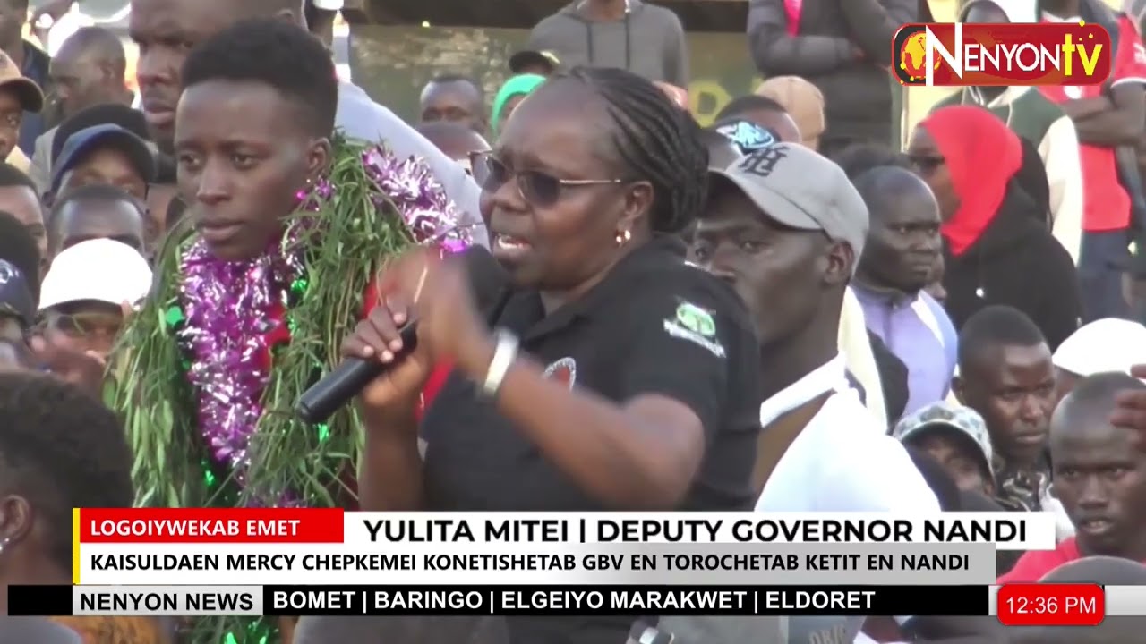 KAPSABET CELEBRATES AS MERCY CHEPKEMEI COMPLETES 72-HOUR TREE HUG AGAINST GBV