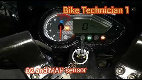 Bajaj Pulsar BS6 Engine check light on|Sensor complaint?
