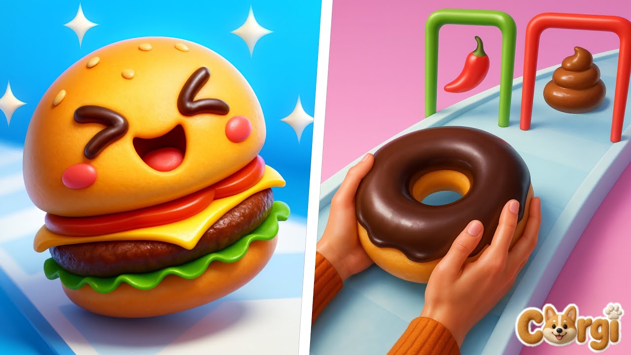 Food Run VS Bakery Stack - All Levels Satisfying Walkthrough Gameplay