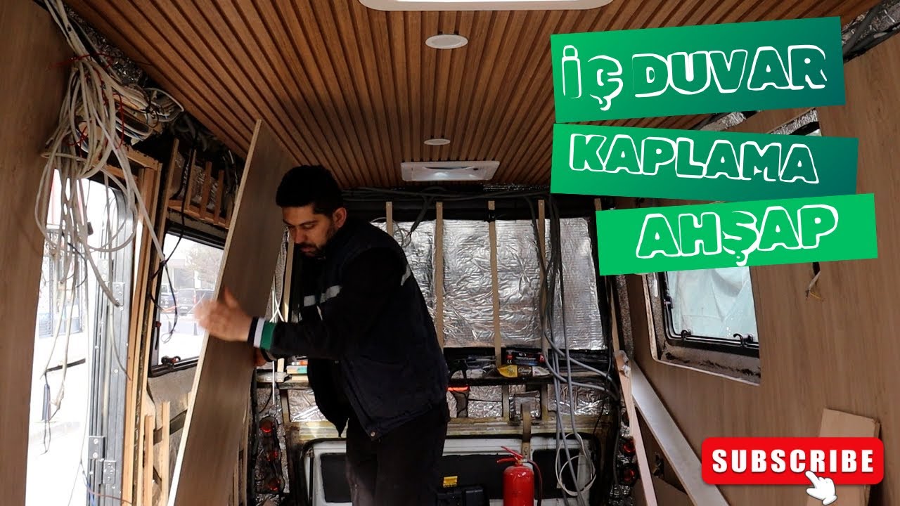 Karavan İç Duvar Kaplama I Karavan Yapım Serisi #3