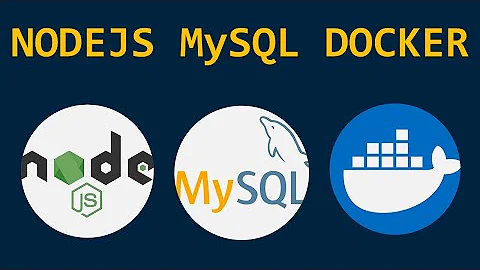 NodeJs API with MySQL and Docker