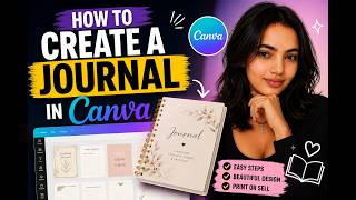How to Create a Journal in Canva to Sell - Quick and EASY Tutorial