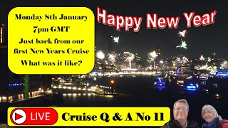 We have just returned from our first ever New Years Cruise on  P & O Aurora
