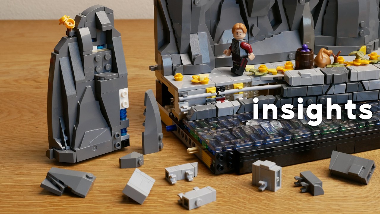 Rocks & Walls | LEGO Gothic MOC Breakdown