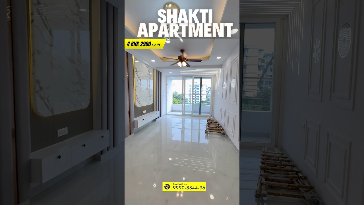 Shakti Apartments – Premium 4 BHK Luxurious Ready-to-Move Society Flats for Sale in Dwarka Sector-5