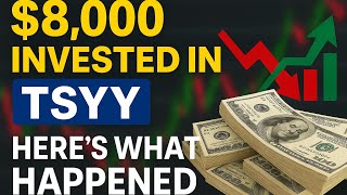 TSYY vs ULTY: My $8,000 Dividend Experiment (INSANE Payouts!)