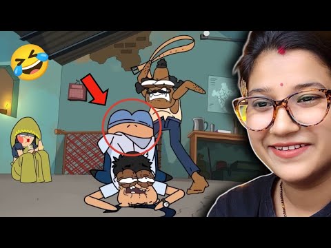 HardToonz GAREEB COLLEGE FUNNY PARODY Animations😂😜Reaction Video 😂😂