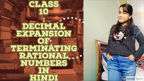 Decimal Expansion of Terminating Rational Numbers Class 10 Maths Chapter 1