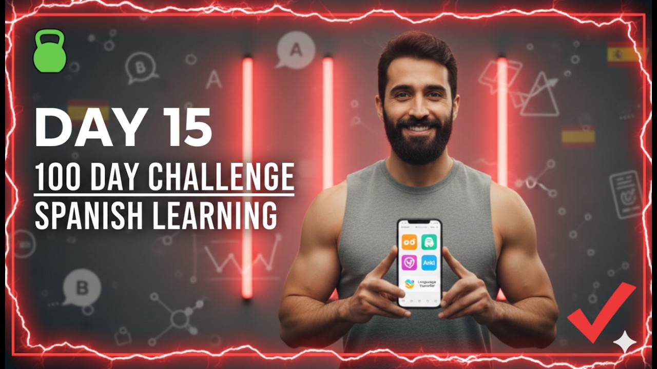 100 Days of Spanish: My Exact Routine for Rapid Progress (Day 15)