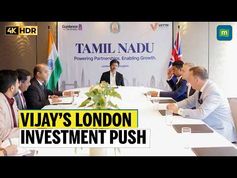 CM Vijay Returns From UK With ₹15,300 Crore Investment Commitments For Tamil Nadu