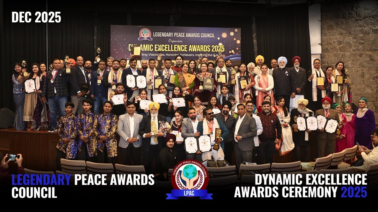 Dynamic Excellence Awards Dec 2025 - Part 4 | Honorary Doctorates & Global Recognition