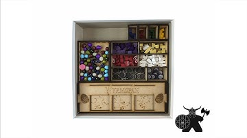 Wyrmspan Insert | Wooden Organizer