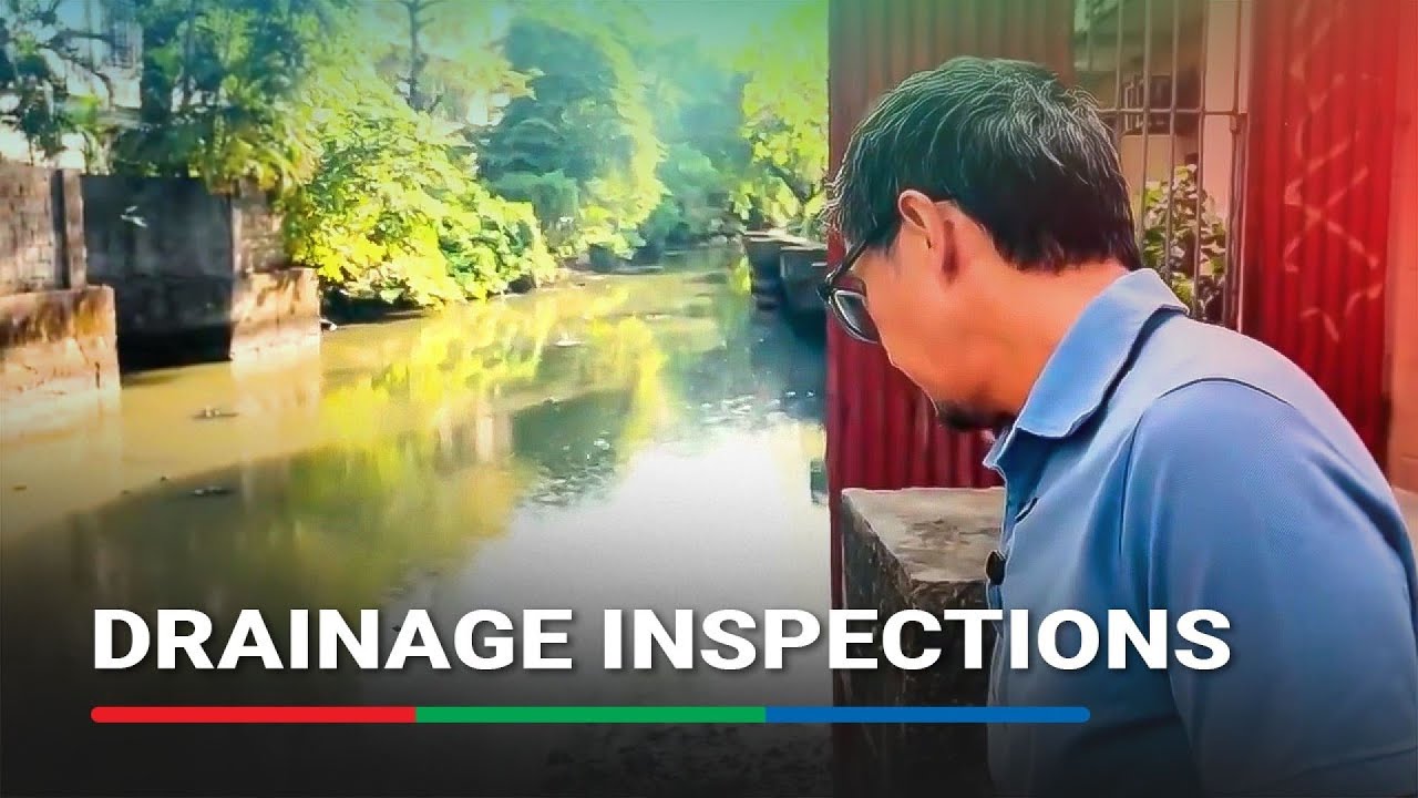 DOTr inspects drainage projects ahead of rainy season in Metro Manila | ABS-CBN News