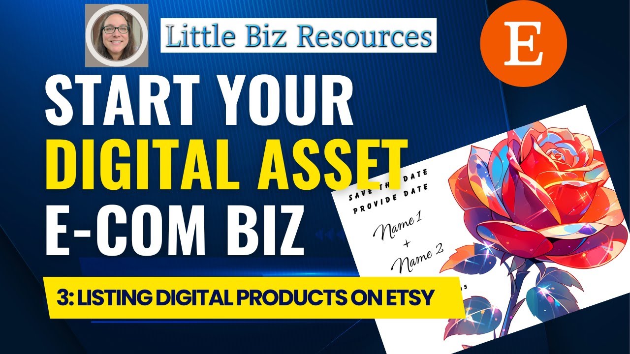 Setting Up Your Digital Listings in Etsy Personalized Digital Asset