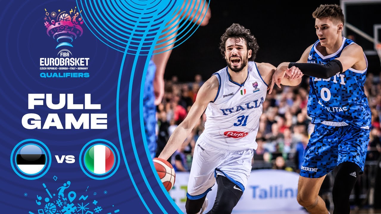 Estonia v Italy - Full Game - FIBA EuroBasket Qualifiers 2022