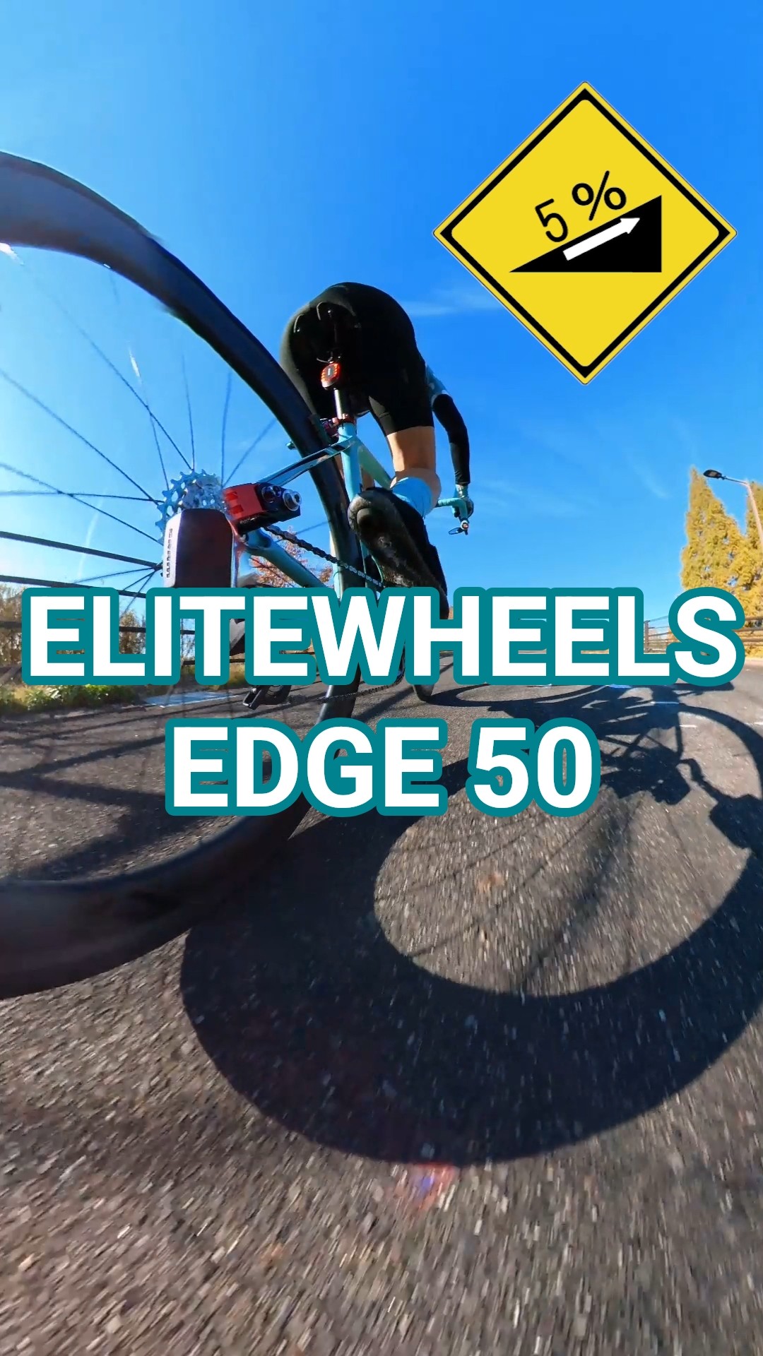 Testing the ELITEWHEELS EDGE 50 wheels, worth ¥80,000! #RoadBike
