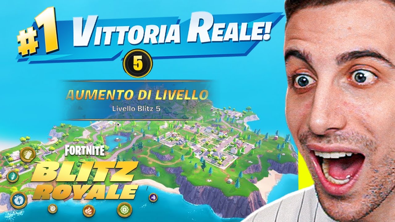 WIN Raggiungendo il LIVELLO 5 su Blitz Royale! Fortnite ITA