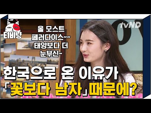 [티비냥] 외국인들이 들었을 때 한국어의 가장 매력적인 것은 발음? 🇰🇷 드라마보다 한국까지 오게 된 이유 | #문제적남자 190121