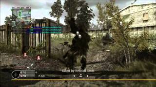 The worst hitmarker ever! 720 no scope cross map