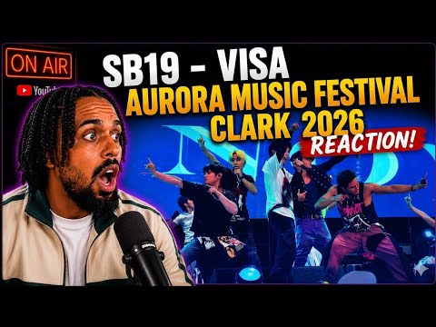 SB19 "VISA" Reaction at AURORA! 🎡 Amazing Perfomance!
