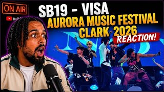 SB19 "VISA" Reaction at AURORA! 🎡 Amazing Perfomance!