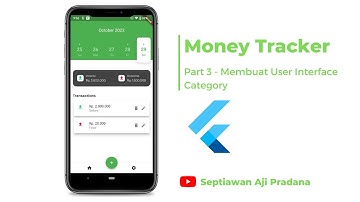 Tutorial Lengkap Membuat Aplikasi Flutter Pencatatan Keuangan -  Part 3 Buat User Interface Category