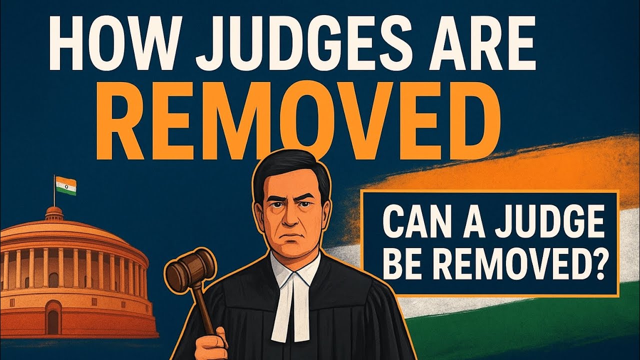 How Judges Are Removed in India | Impeachment Process Explained Simply