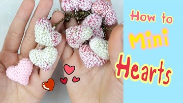 How to Crochet Classic Hearts : Beginner Pattern and Tutorial