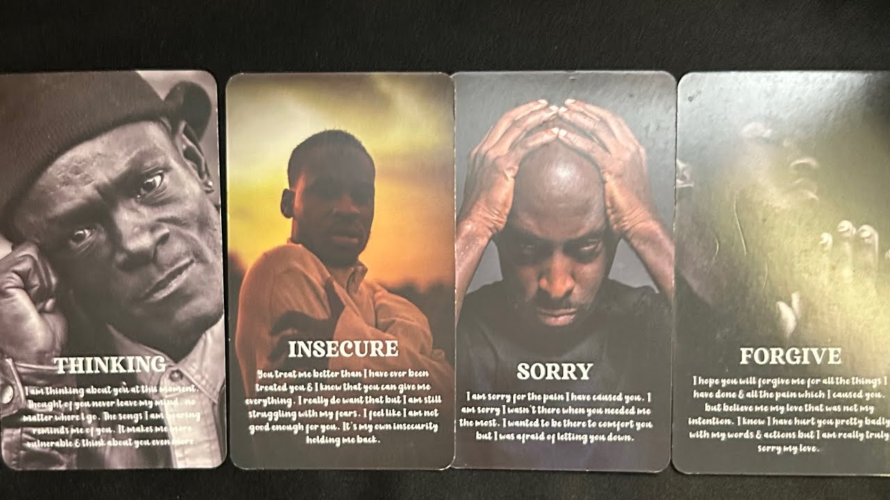 They talked 2 a Spiritual Advisor abt u.What they learned has them feeln so SORRY.Can’t stop thinkn🤯