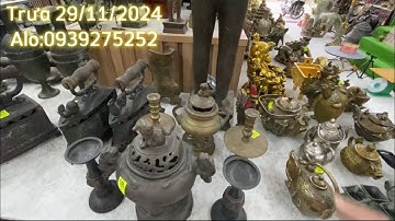 Bộ lư đồng xưa - tứ đại thiên vương bằng đồng - đỉnh độc lục nghê - công đồng châu âu - mèo đồng