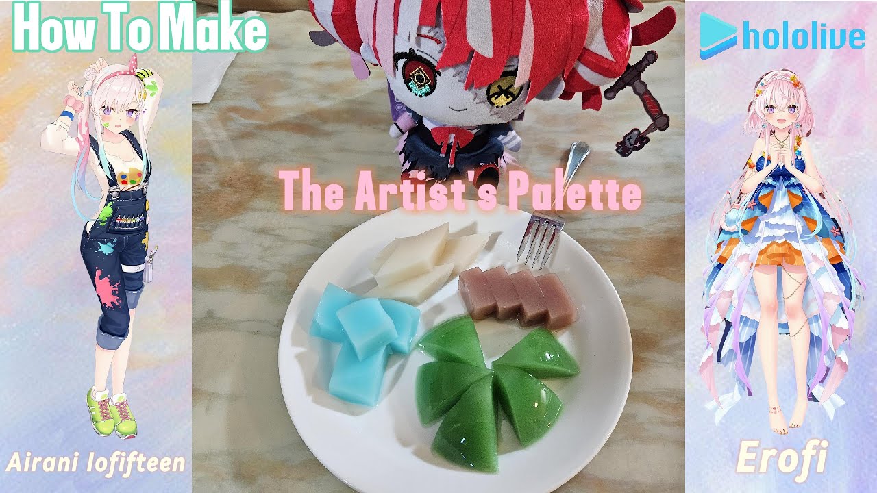 🎨Obisa Iofi🎨| The Artist's Palette #hololive #cocktail