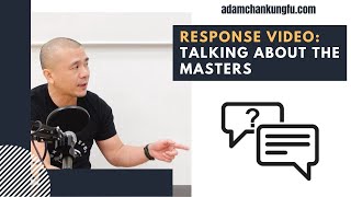 Response: Talking About The Masters