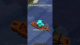 How To Craft A Kayak In Minecraft?!