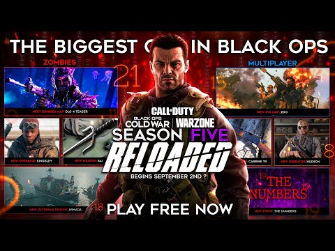 Black Ops Cold War Season 5 Reloaded DLC & Gameplay Reveal | Secret Weapon, Maps, Vorkuta & Zombies?