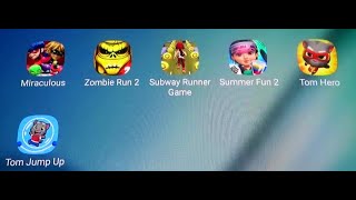 Miraculous Rush,Tom Hero Dash,Zombie Run 2,Subway Runner,Tom Jump Up,Summer Fun screenshot 3