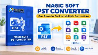 Magic Soft PST Converter — Convert PST to PDF, EML, MSG, MBOX Without Outlook screenshot 2